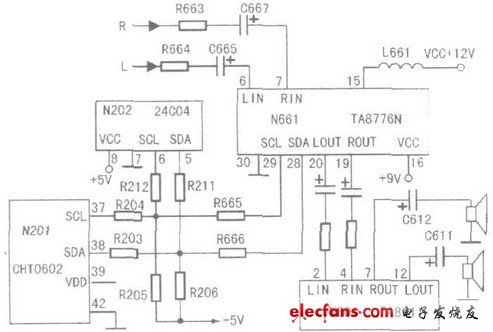長(zhǎng)虹r2518n電路圖