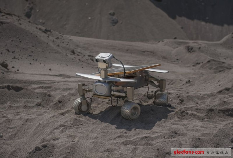 在德國進(jìn)行實際測試的Asimov月球探測器