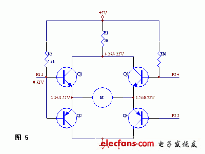 幾種微型電機(jī)驅(qū)動(dòng)電路實(shí)驗(yàn)和分析