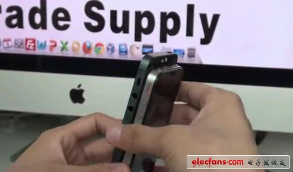 與4S側(cè)面鍵的設(shè)計(jì)對(duì)比