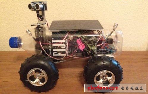 外國牛人造超聲波避障自我充電智能機器人(圖文)