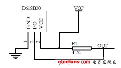 圖5 溫度檢測(cè)電路。