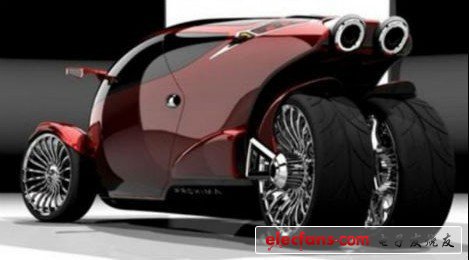 這款車型設(shè)計(jì)外形光滑，符合空氣動(dòng)力學(xué)原理。它結(jié)合了汽車和自行車的設(shè)計(jì)優(yōu)點(diǎn)，形成一種靈巧的雙座設(shè)計(jì)