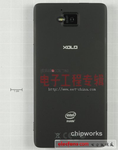 拆解印度上市的首款英特爾智能手機(jī)(電子工程專輯)