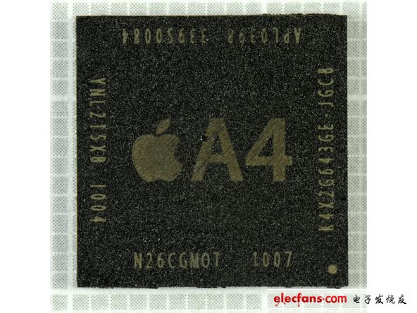 進(jìn)入A4處理器內(nèi)部。A4處理器里面到底藏著哪些奧秘