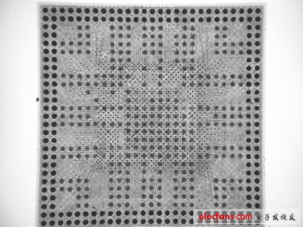 在拆開A4處理器之前，先用X-射線感受下A4處理器的內(nèi)部