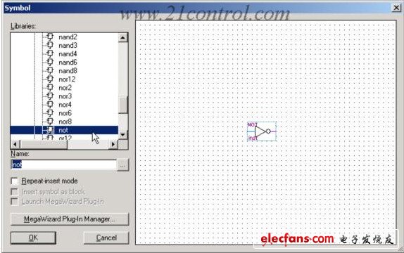雙擊頂層圖圖紙的空白處，彈出添加元件的對話筐