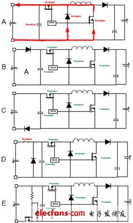 圖5:反極性的輸入端連接