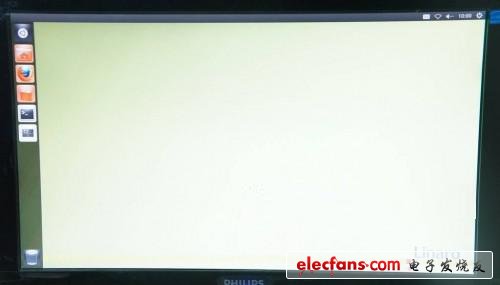 系統(tǒng)啟動完成后，畫面是不是很熟悉，非常像Ubuntu系統(tǒng)？