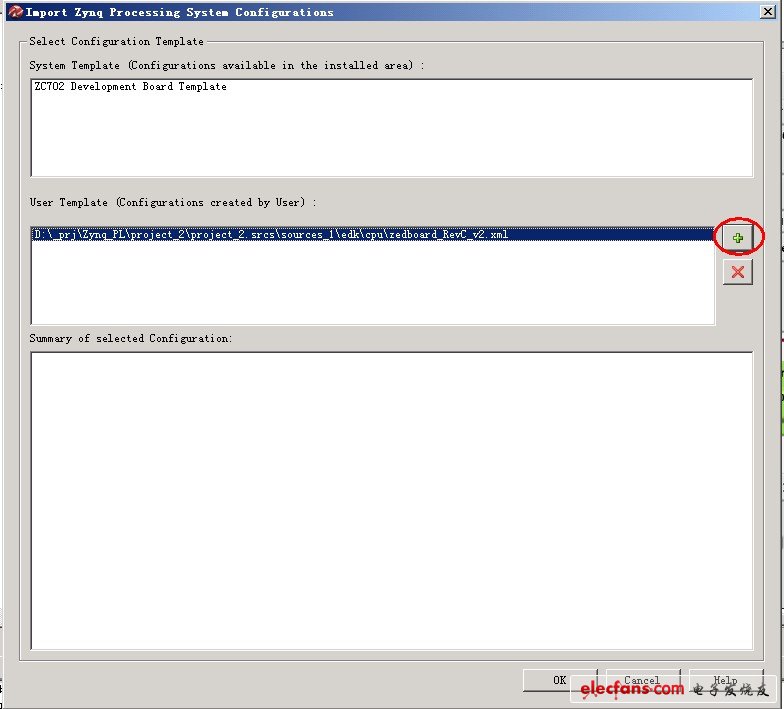 import這個配置文件，點“+”找到文件位置后，點OK