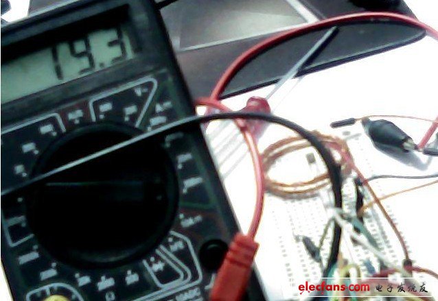 接收的電流（為了保護(hù)三極管，所以說(shuō)電流在20毫安左右）