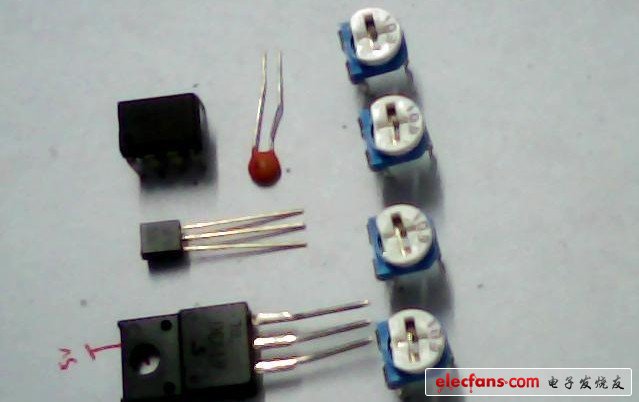 可調(diào)電阻（PR1，2，3，4）是10KΩ的