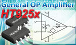 Holtek新推500kHz的運(yùn)算放大器HT925x系列(電子工程專(zhuān)輯)