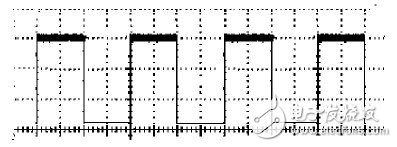 圖4 調(diào)光PWM 占空比為50% 時(shí)LED 中的電流波形