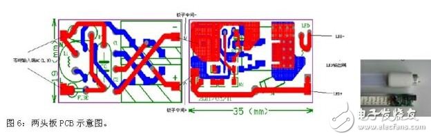 兩頭板PCB示意圖