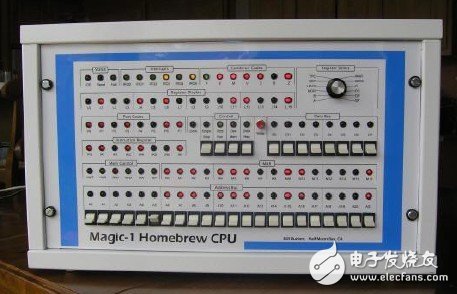這個神奇的Magic-1，就是由一個名叫Bill Buzbee的家伙手工打造的CPU
