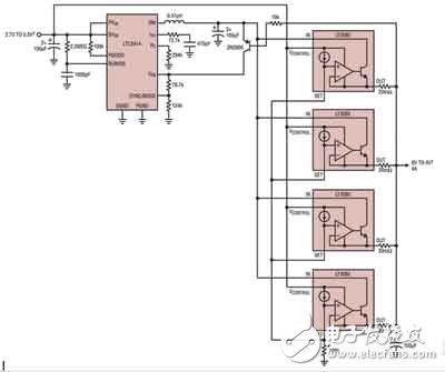 用于較高電流電源的預穩(wěn)壓器