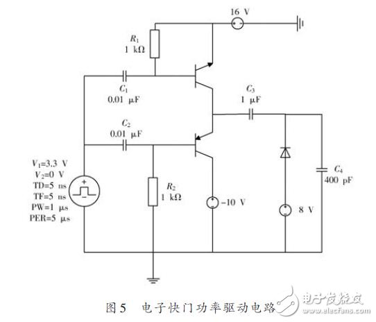 電子快門功率驅(qū)動(dòng)電路