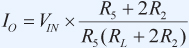 為減少器件庫中的總電阻數(shù)，請設(shè)置R1 = R2 = R3 = R4?，F(xiàn)在，公式1簡化為：