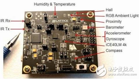 　iCE40LM傳感器子卡