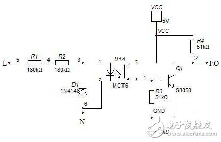 圖5 過零檢測(cè)電路