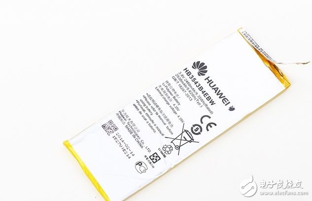 華為P7拆解：超薄機身，4G之下續(xù)航略顯不足