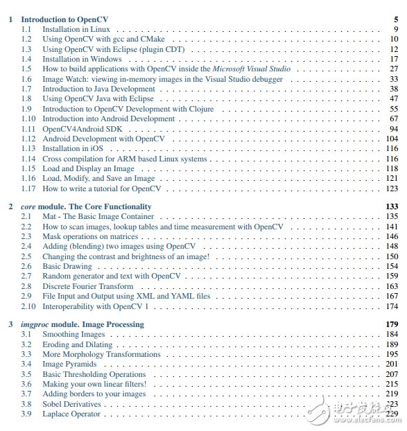 THE opencv tutorials學(xué)習(xí)教程