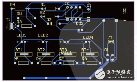 電池充電器電路設(shè)計與PCB 