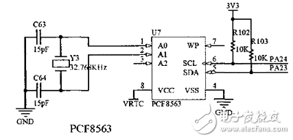 電路圖天天讀（5）：智能網(wǎng)關(guān)系統(tǒng)日歷電路圖設(shè)計