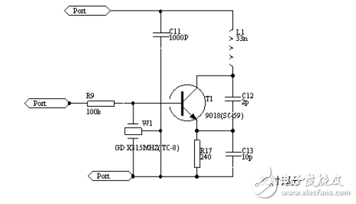 基于無線電射頭T630電路模塊設(shè)計