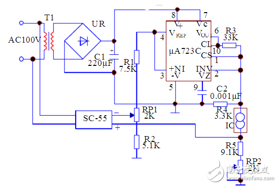 采用AD590數(shù)字溫度計電路設(shè)計
