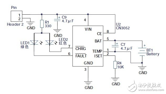 電路圖天天讀(23):便攜式設(shè)備充電電源電路設(shè)計