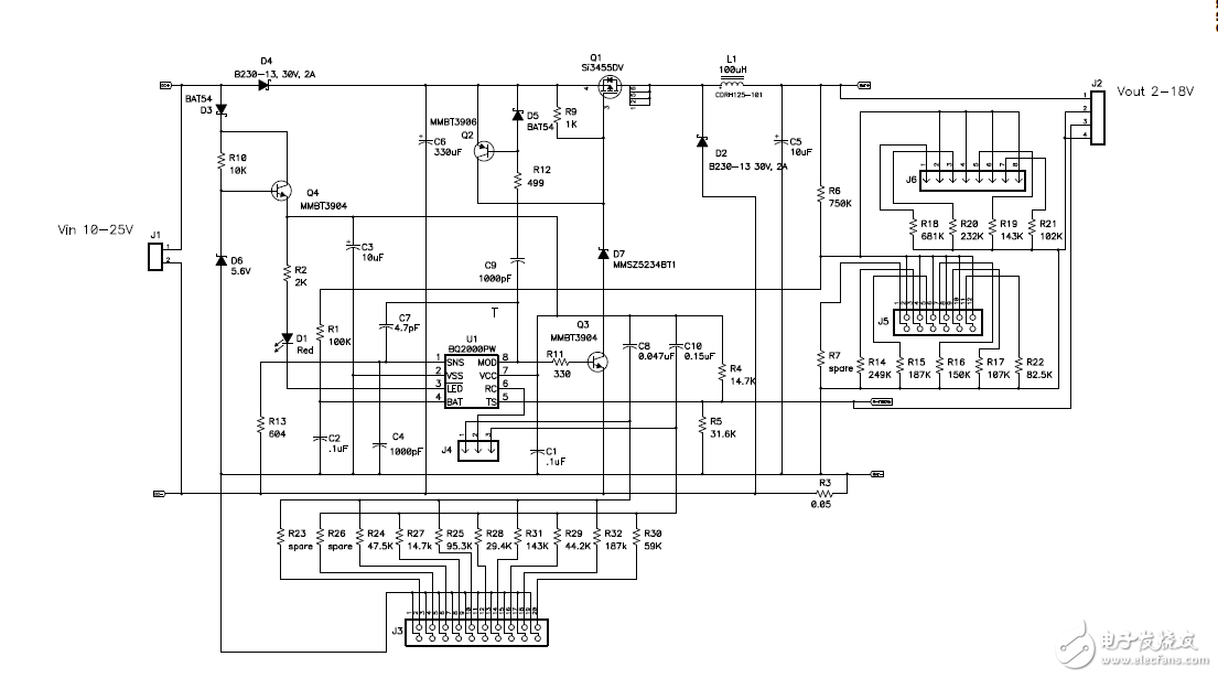 可編程多化合物快速充電電路設計