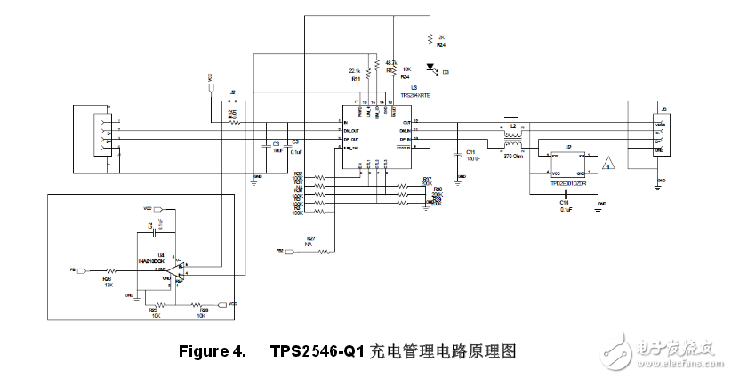 帶有線路補償功能的車載USB充電器電路設(shè)計