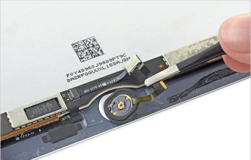 iPad Air2拆機(jī)圖文詳解，2GB內(nèi)存和NFC模組