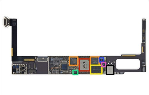 iPad Air2拆機(jī)圖文詳解，2GB內(nèi)存和NFC模組