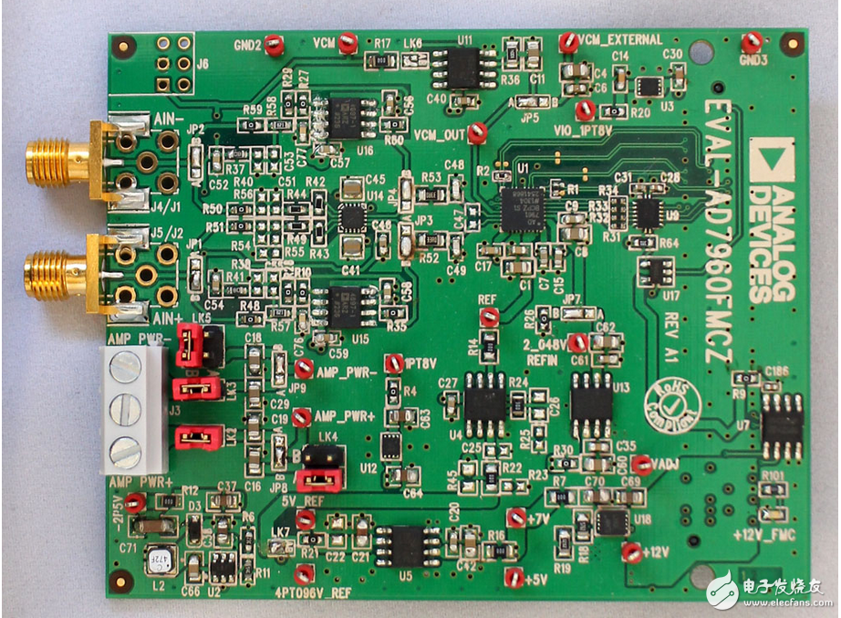 針對(duì)交流性能優(yōu)化的18 位、5 MSPS 數(shù)據(jù)采集系統(tǒng)電路設(shè)計(jì)