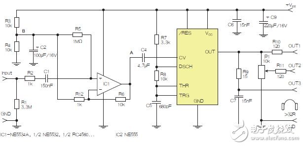 基于555定時器的D類耳機(jī)驅(qū)動器電路設(shè)計