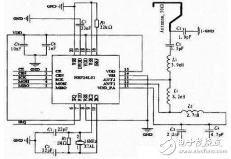 基于Atmega128單片機無人車控制系統(tǒng)電路設計