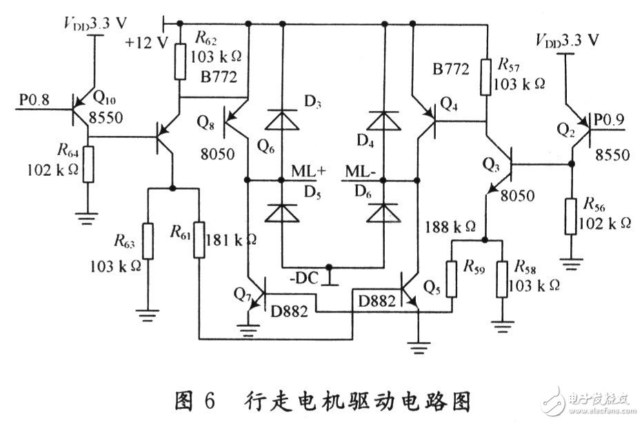 吸塵機器人控制系統(tǒng)電路設計 —電路圖天天讀（48）