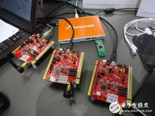 　MKW2x采用的是8*8mm LGA封裝，有63個接口。