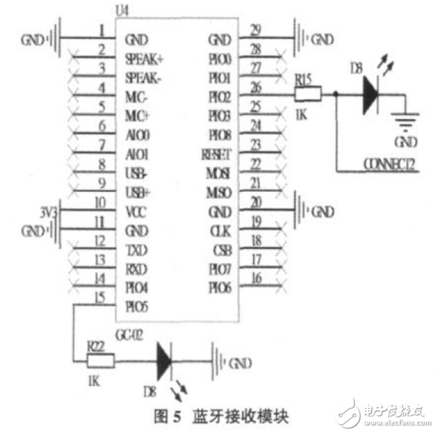 品讀智能藍(lán)牙電腦防盜系統(tǒng)電路 —電路圖天天讀(59)