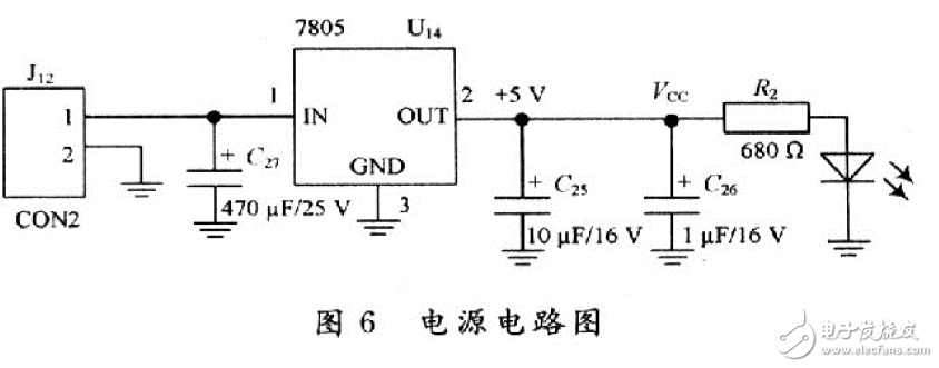 溫度檢測系統(tǒng)電源與看門狗硬件電路設(shè)計(jì)