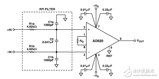 盤點放大器中射頻干擾整流誤差電路 —電路圖天天讀(69)