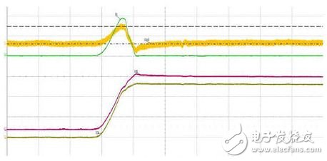 通過兩個(gè)電壓相減得到電壓差近似測(cè)量電流的變化