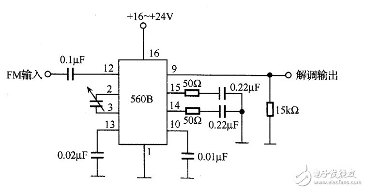 FM解調(diào)器電路原理解析