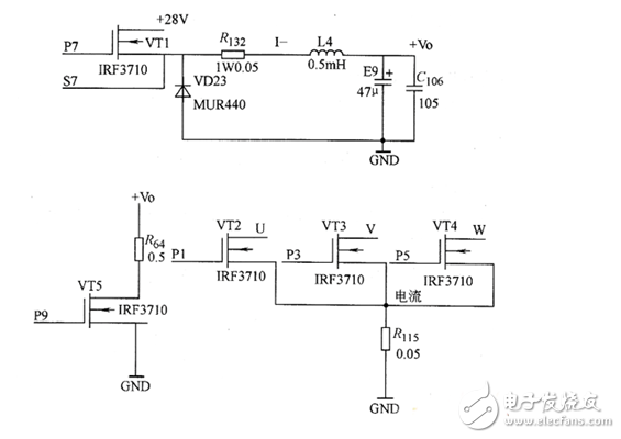 基于FPGA水磁無(wú)刷直流電機(jī)控制電路