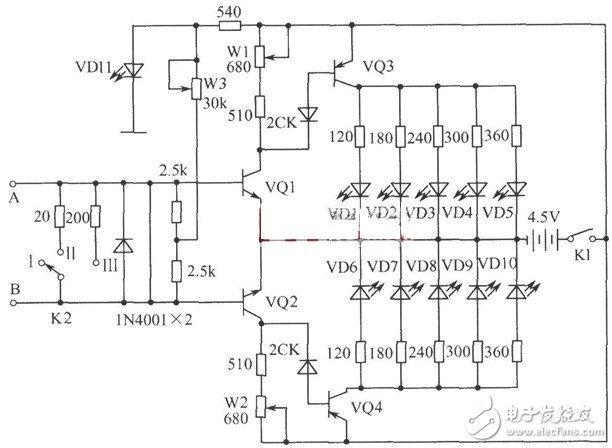 LED發(fā)光顯示檢測電路設計方案