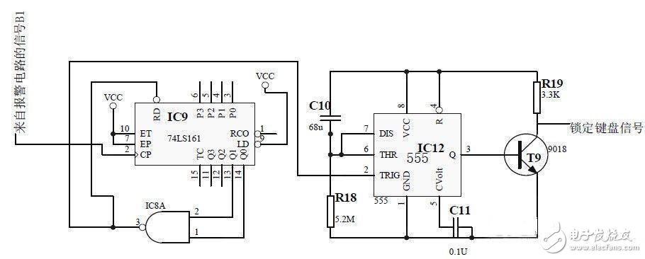 電子密碼鎖555單穩(wěn)態(tài)電路設(shè)計(jì)攻略