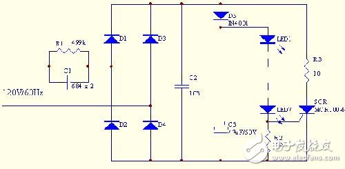 工程師剖析電容降壓LED驅(qū)動(dòng)電源電路TOP4 —電路圖天天讀(128)